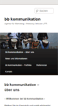 Mobile Screenshot of bb-kommunikation.de